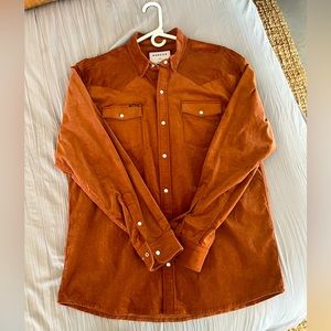 Poncho Corduroy Shirt